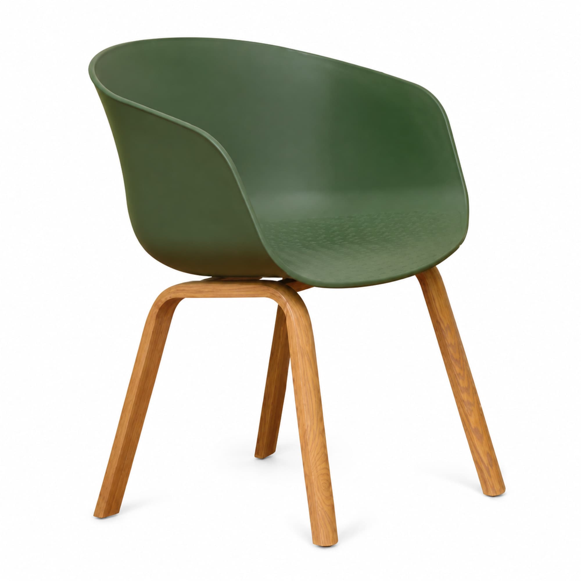 Green Shell Cafe Chair