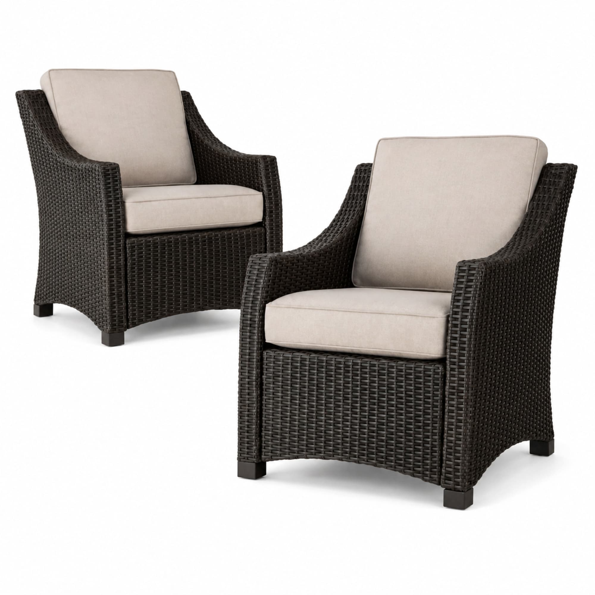 Rattan Loungers