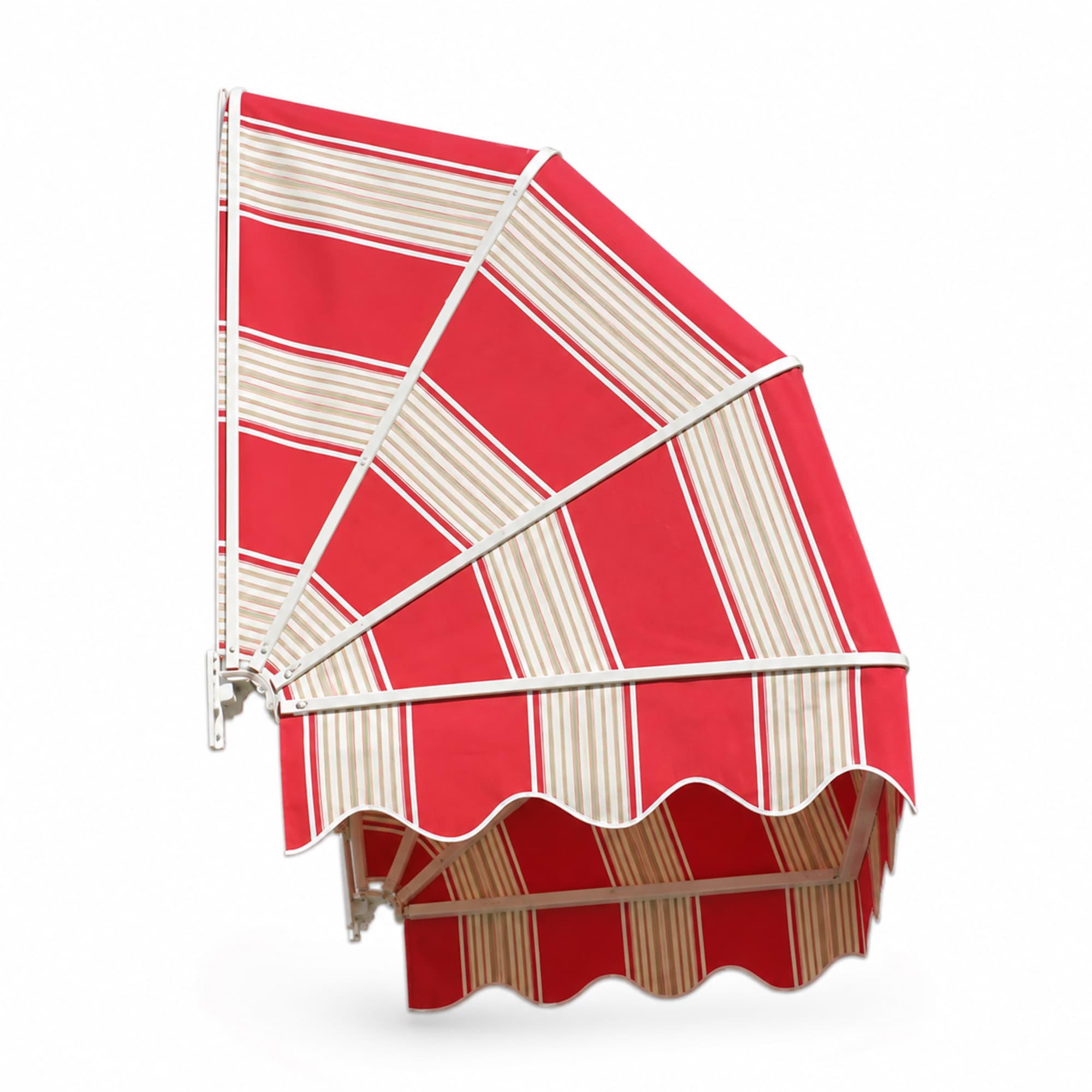 Striped Window Awning